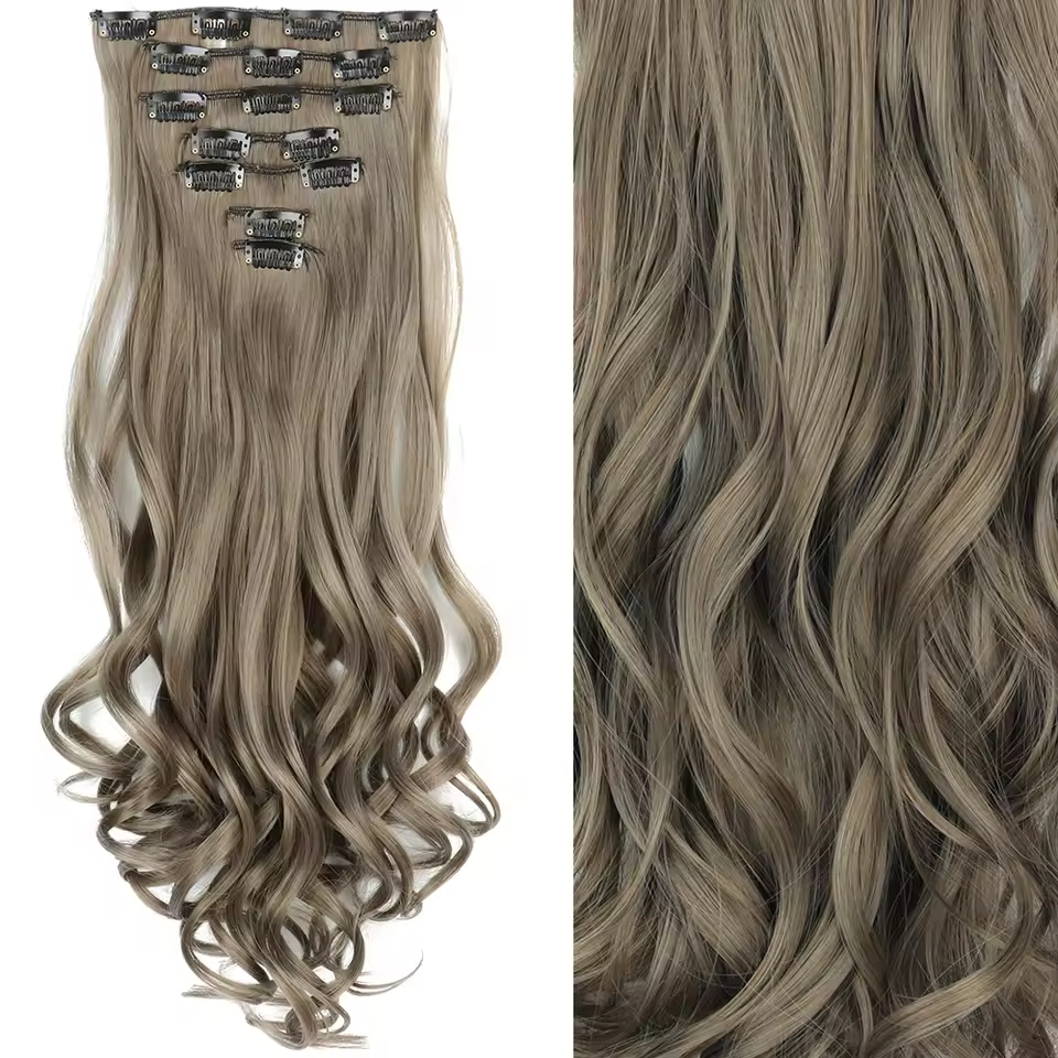 long straight hair