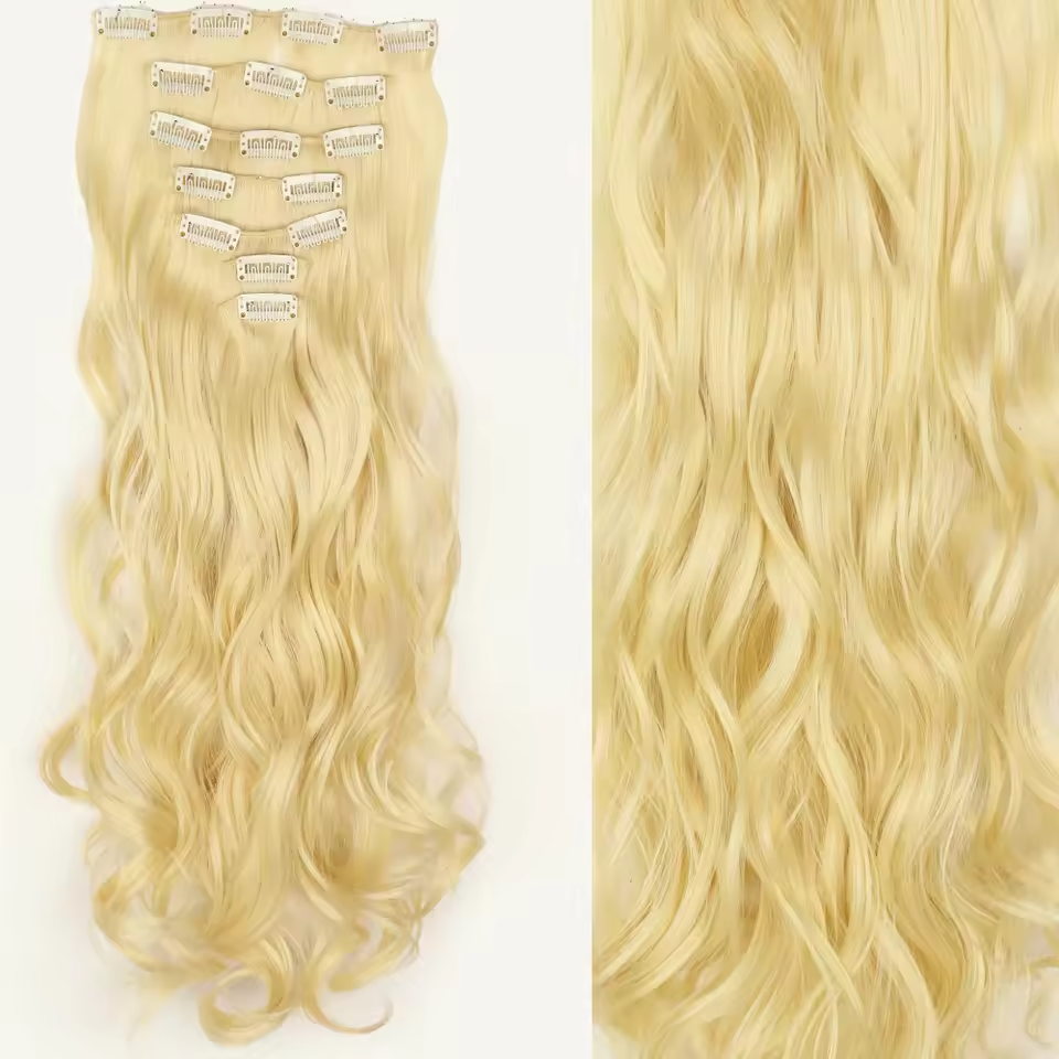 Hair Extension Black Long Straight