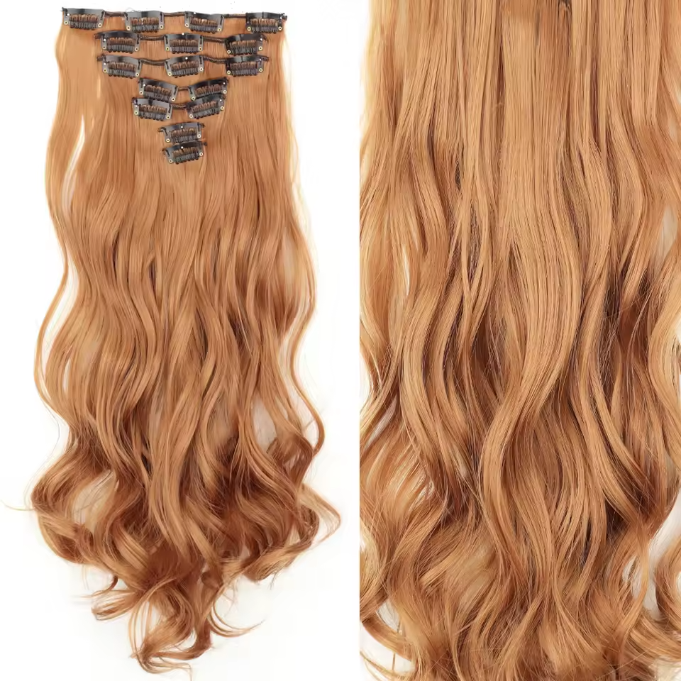 Hair Extension Black Long Straight
