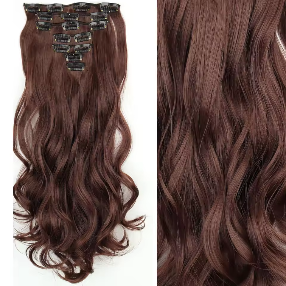 Hair Extension Black Long Straight
