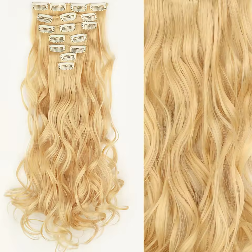 Hair Extension Black Long Straight