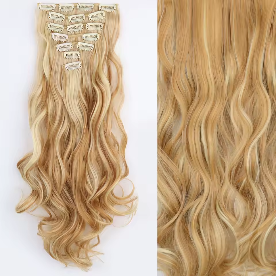Hair Extension Black Long Straight