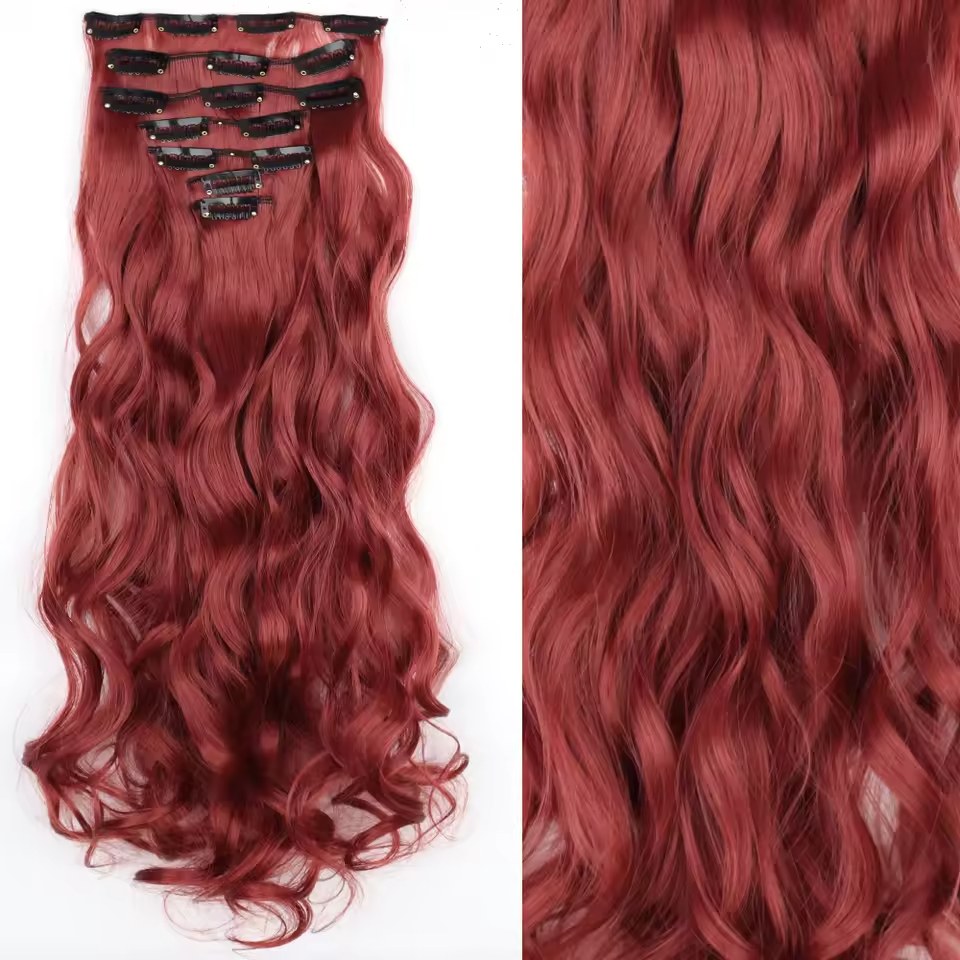 Hair Extension Black Long Straight