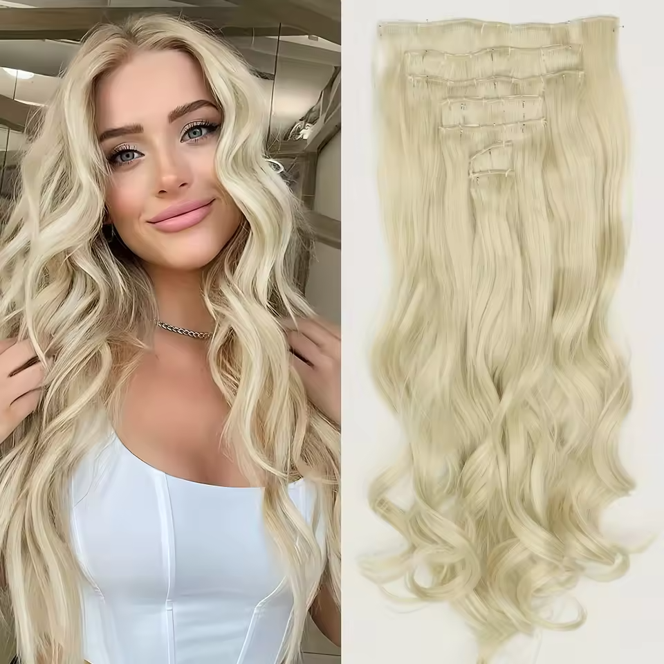 Hair Extension Black Long Straight