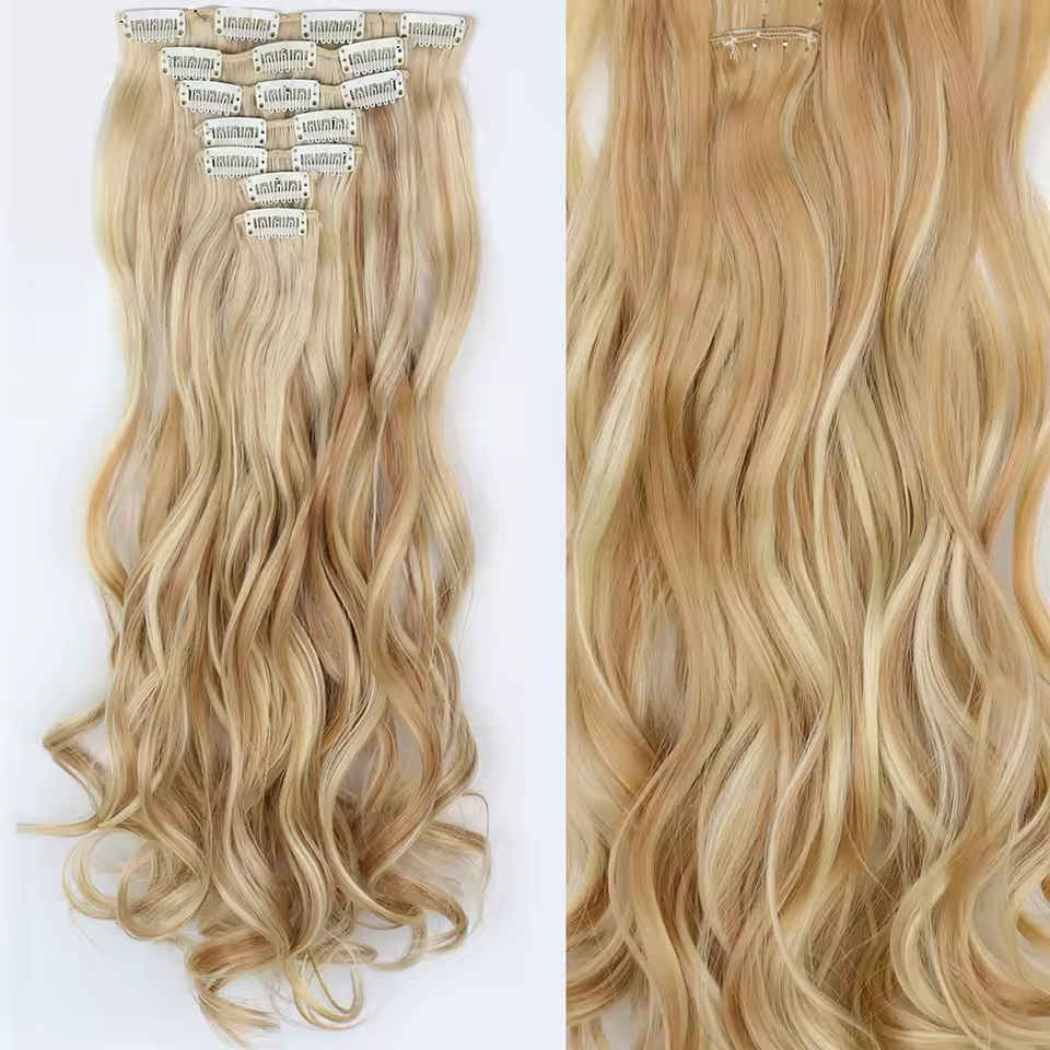 Hair Extension Black Long Straight