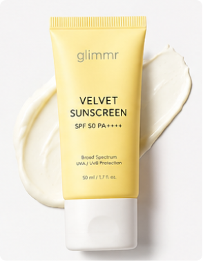 velvet sunscreen