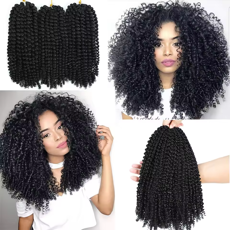 natural black curly hair