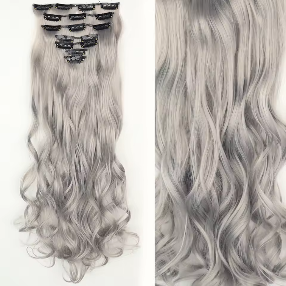 Hair Extension Black Long Straight