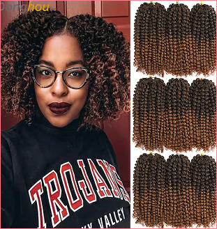 Synthetic jerry curl