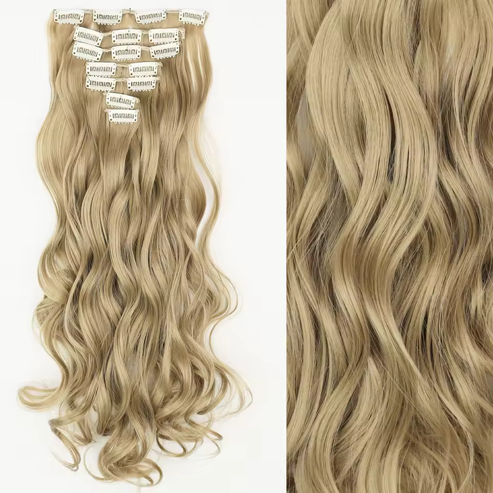 Hair Extension Black Long Straight