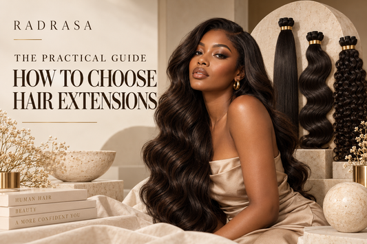 How to Choose Hair Extensions Online: A Practical Guide Radrasa