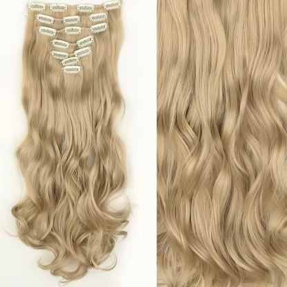  Ash Brown hair extension