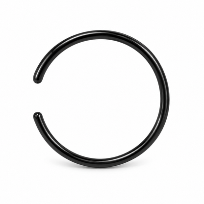 Fashion Crystal Stainless Steel Nose Stud Piercing for Women, Hypoallergenic 1.8mm Nose Ring, Straight/L/Screw Shaped