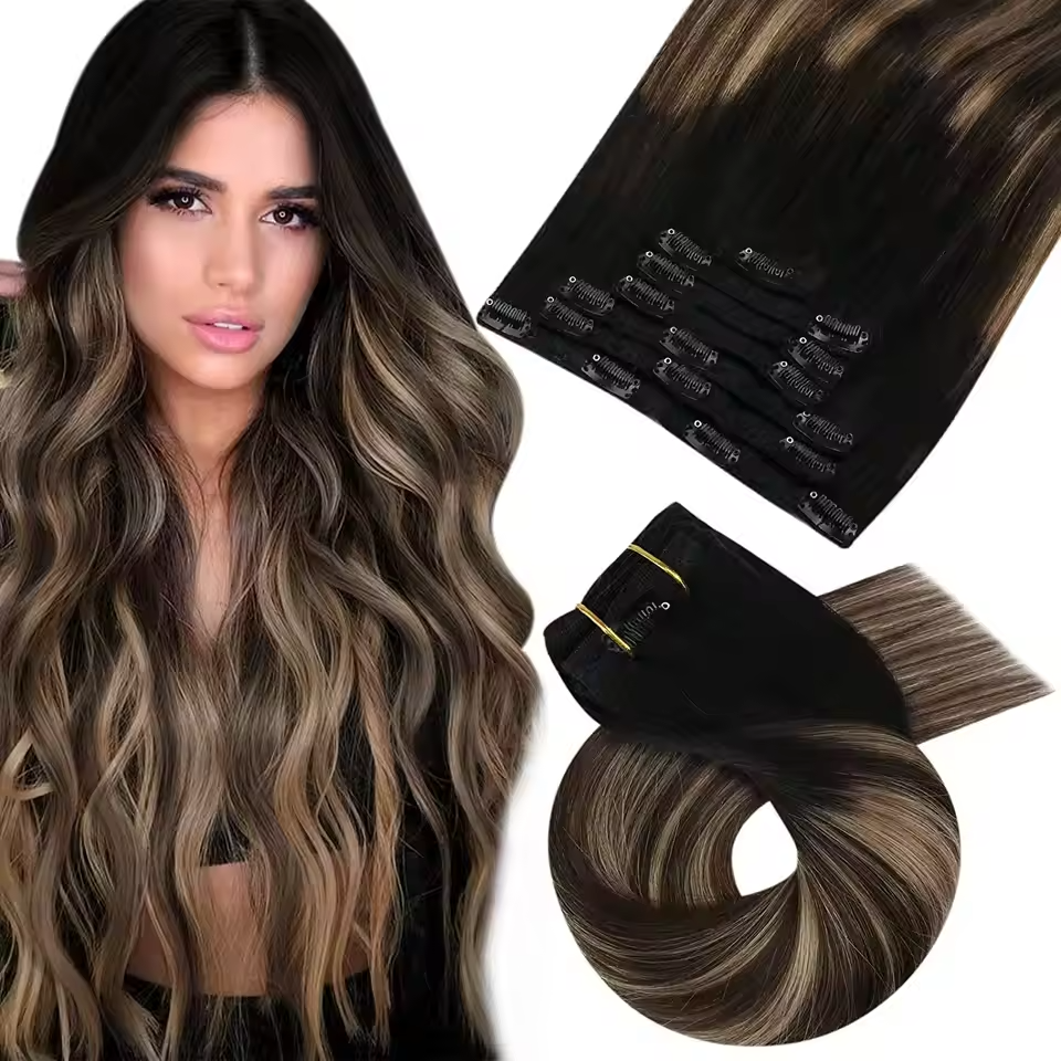 burgundy red hair extension