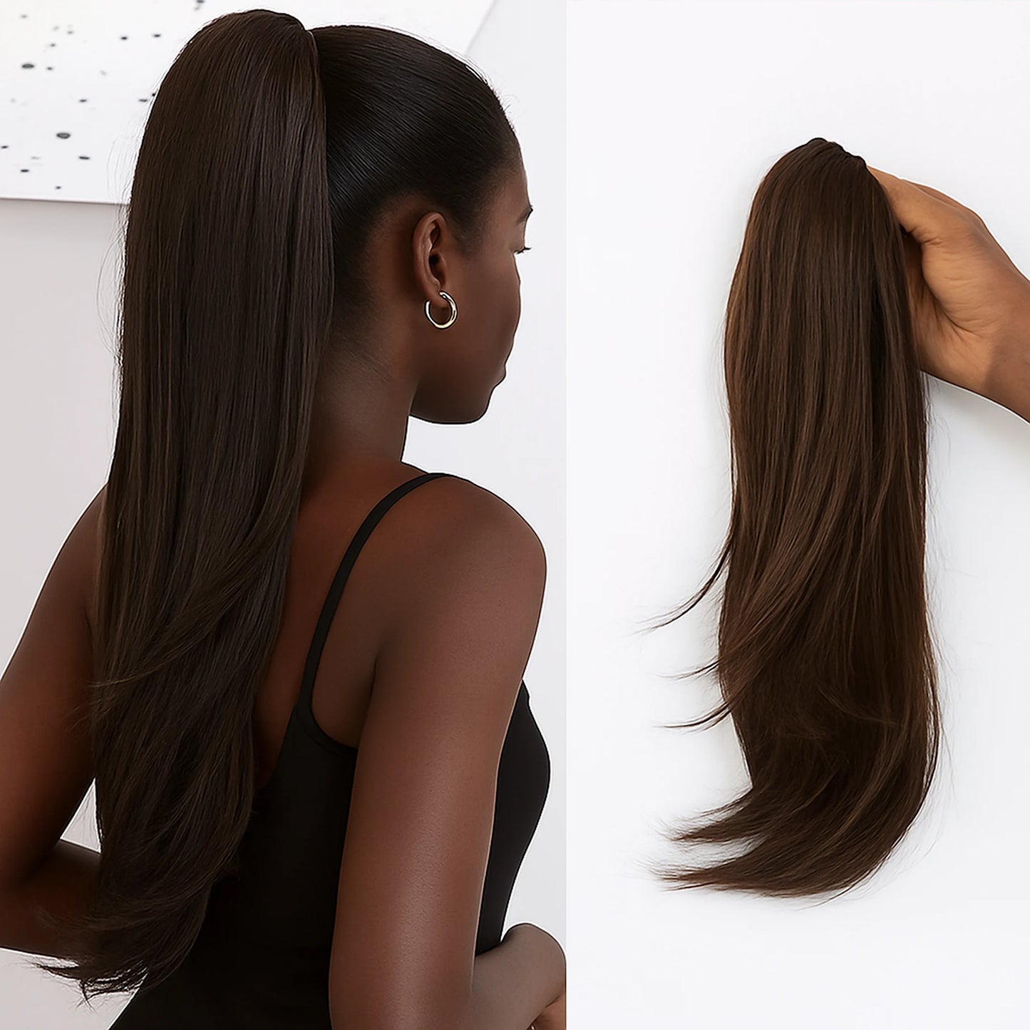 claw clip ponytail