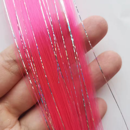 Cherry Bomb colored hair extensions