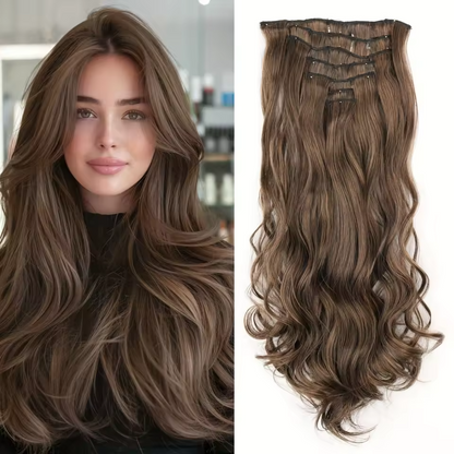 Hair Extension Black Long Straight