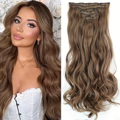 Hair Extension Black Long Straight