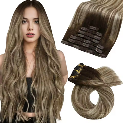 jet black hair extension