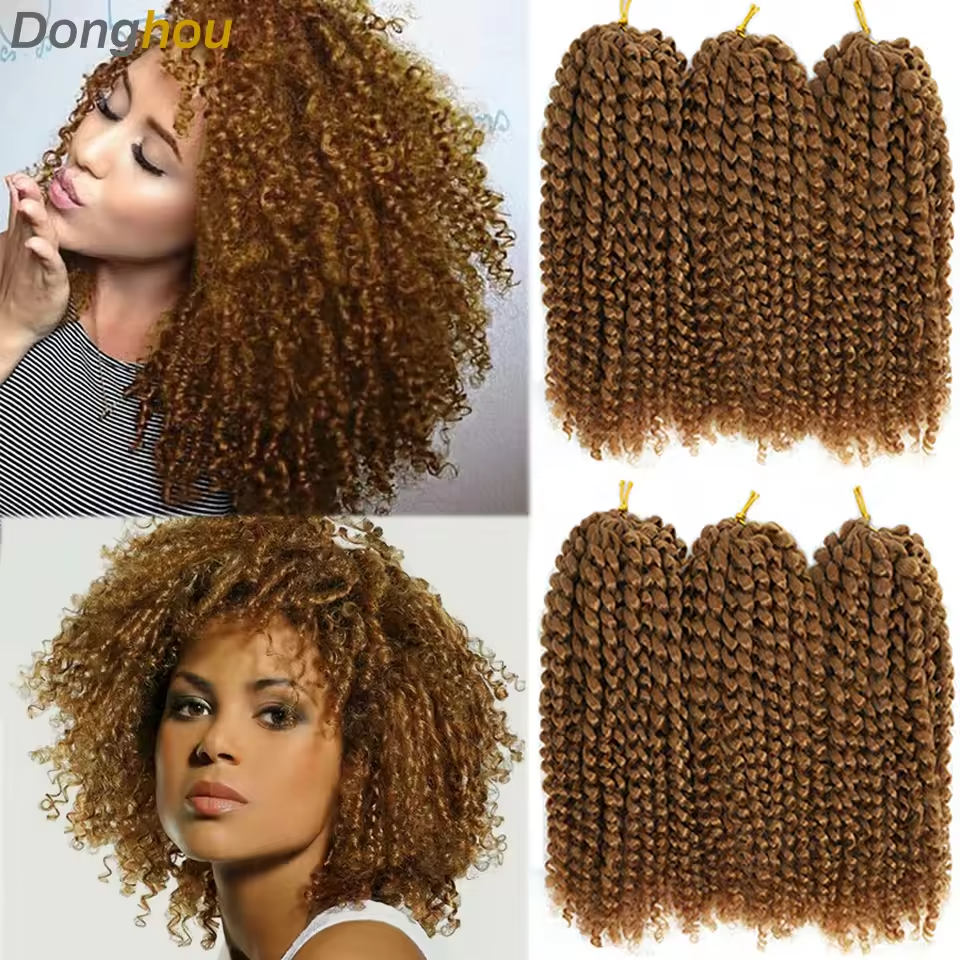 ombre black to blonde curly hairs