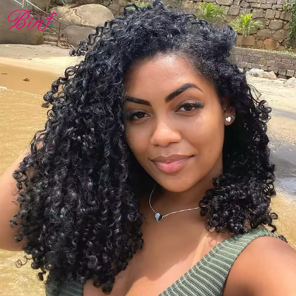 curly human hair bundles