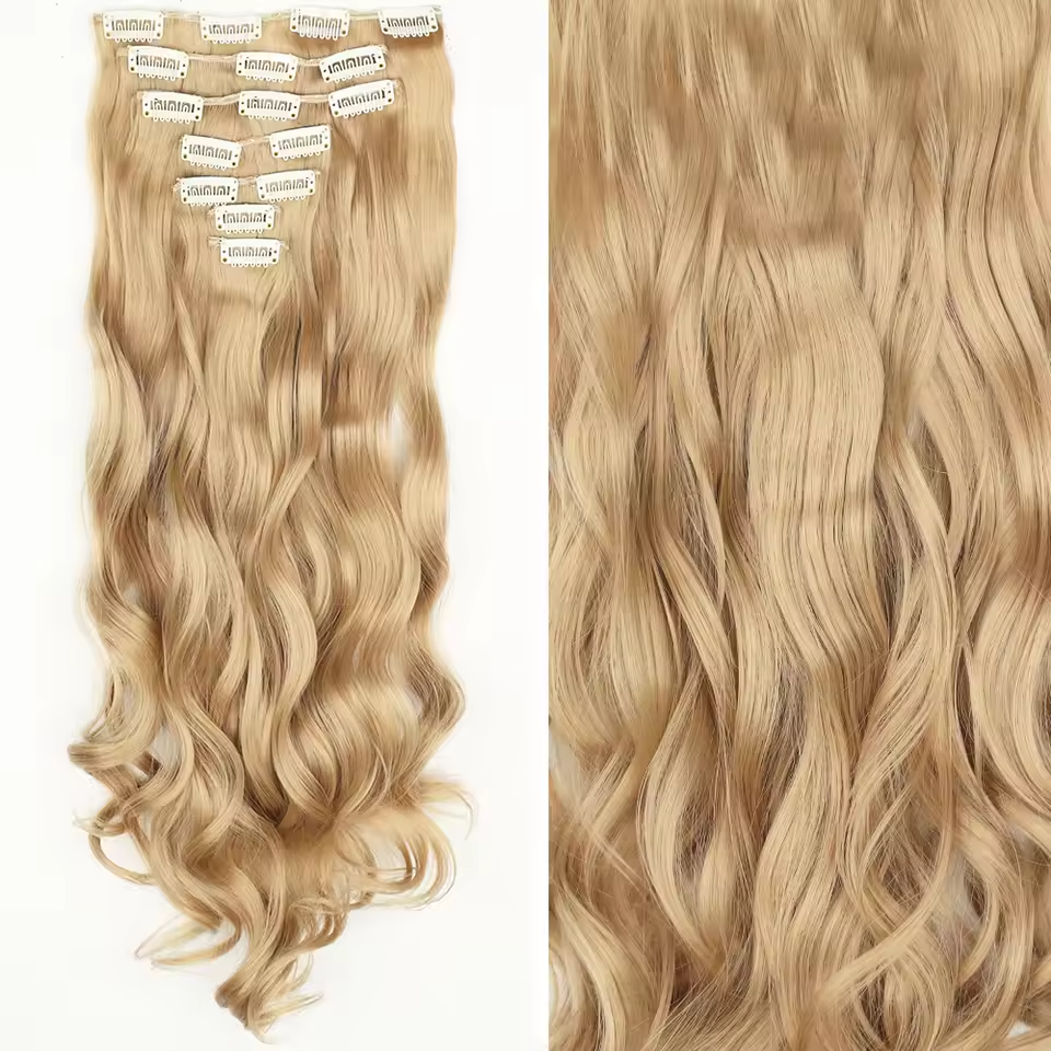 Hair Extension Black Long Straight