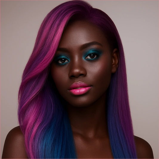 clip in colored hair extensions