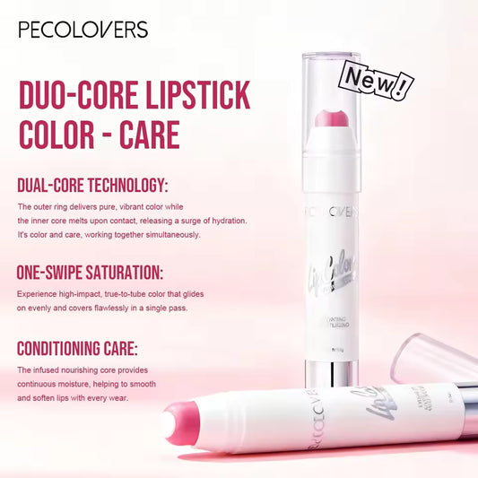 5PCS/SET Double Core Lipstick Stick, Multi Scenes Lip Beauty Tool For Daily Styling