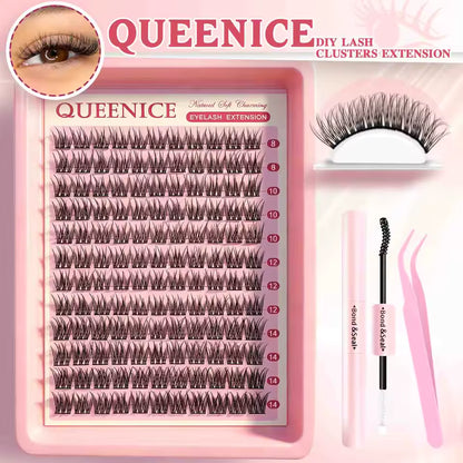 DIY Eyelash Extension Kit with Lash Bond, Seal and Lash Accessories