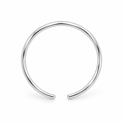 Fashion Crystal Stainless Steel Nose Stud Piercing for Women, Hypoallergenic 1.8mm Nose Ring, Straight/L/Screw Shaped