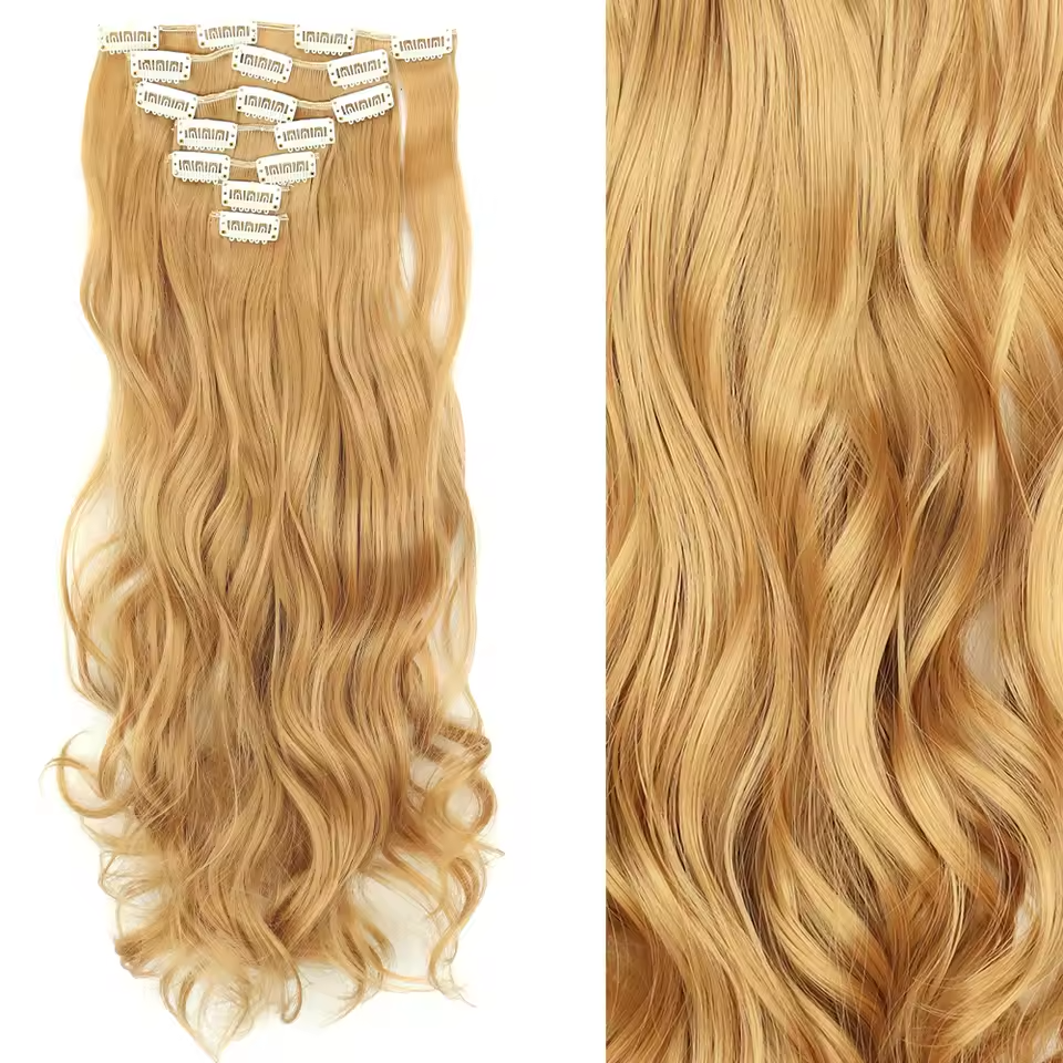 Hair Extension Black Long Straight