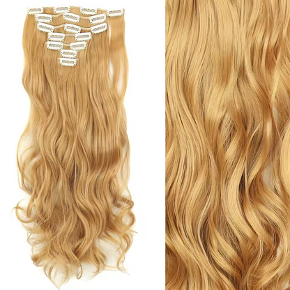 Hair Extension Black Long Straight